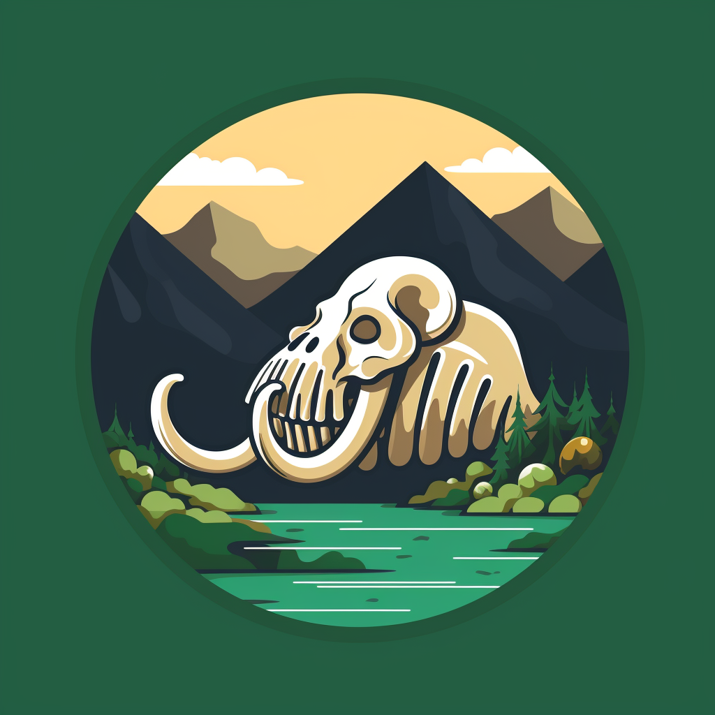 Skeleton Mammoth logo