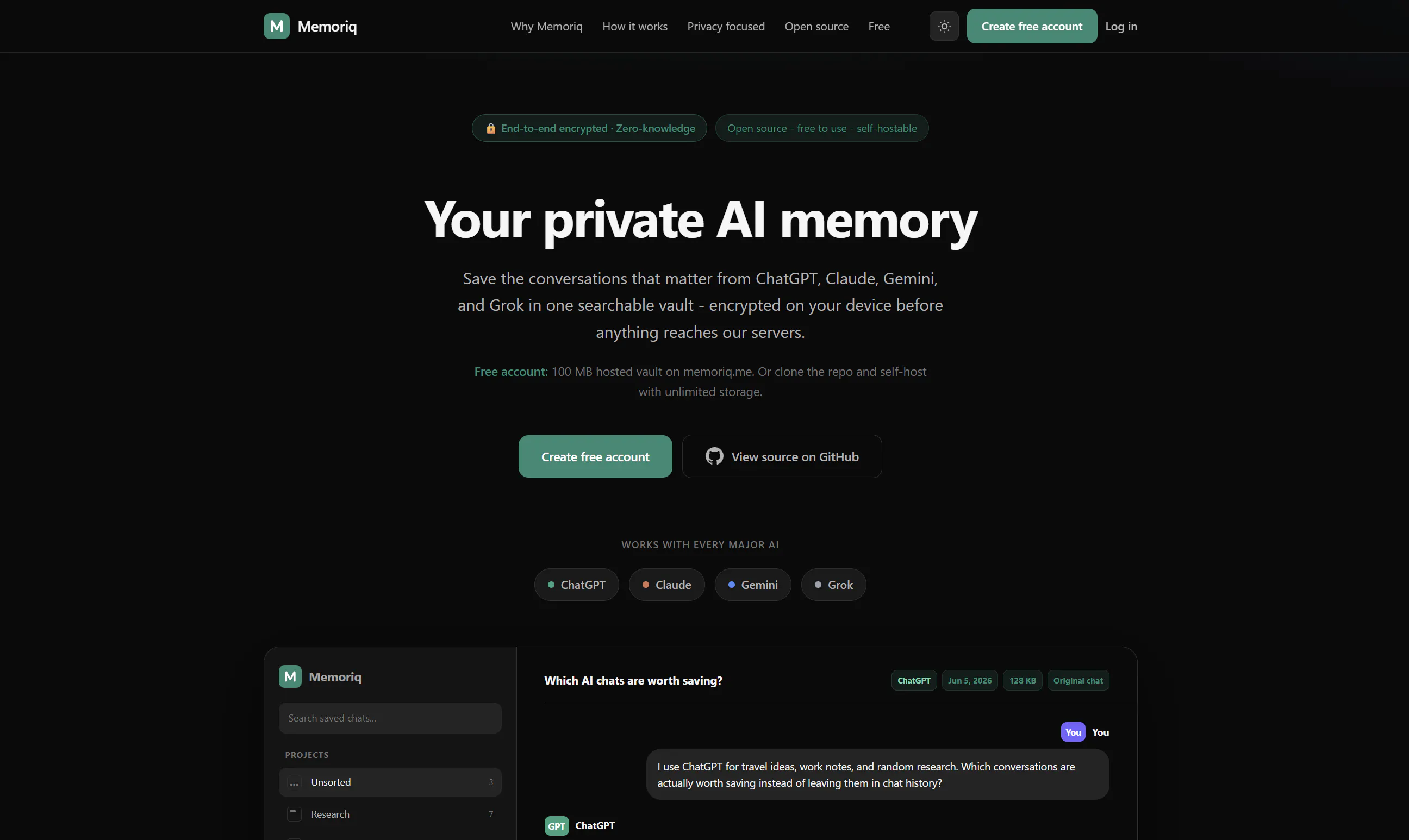 Memoriq gallery image