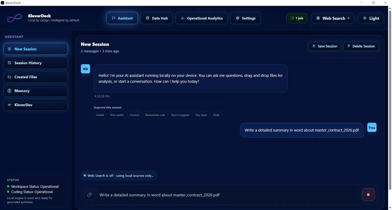 KleverDeck screenshot 1