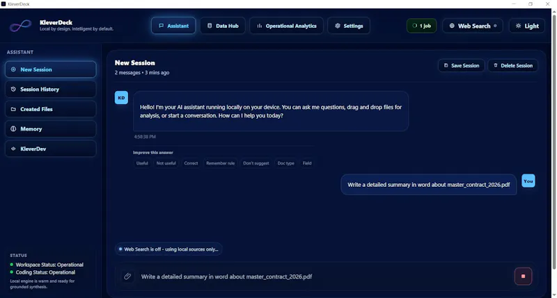 KleverDeck screenshot 1