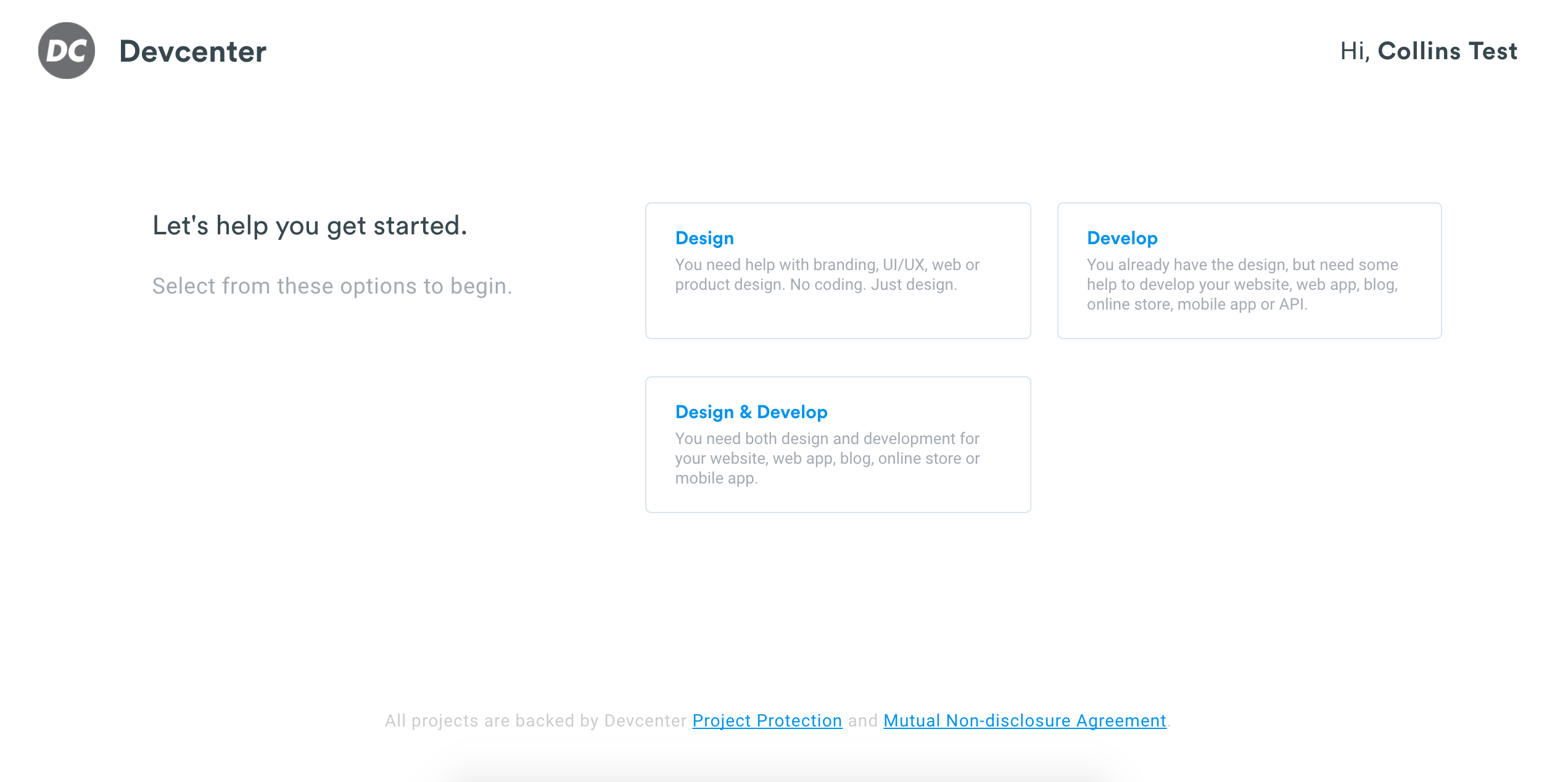 Devcenter 2.0 gallery image