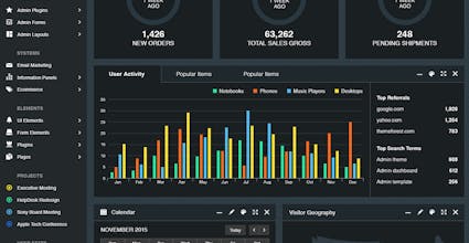 Dashboard Admin Template gallery image