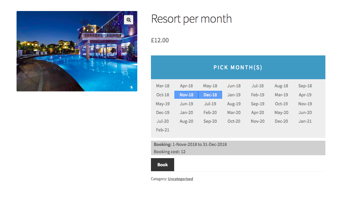 Bookings And Appointments for WooCommerce gallery image