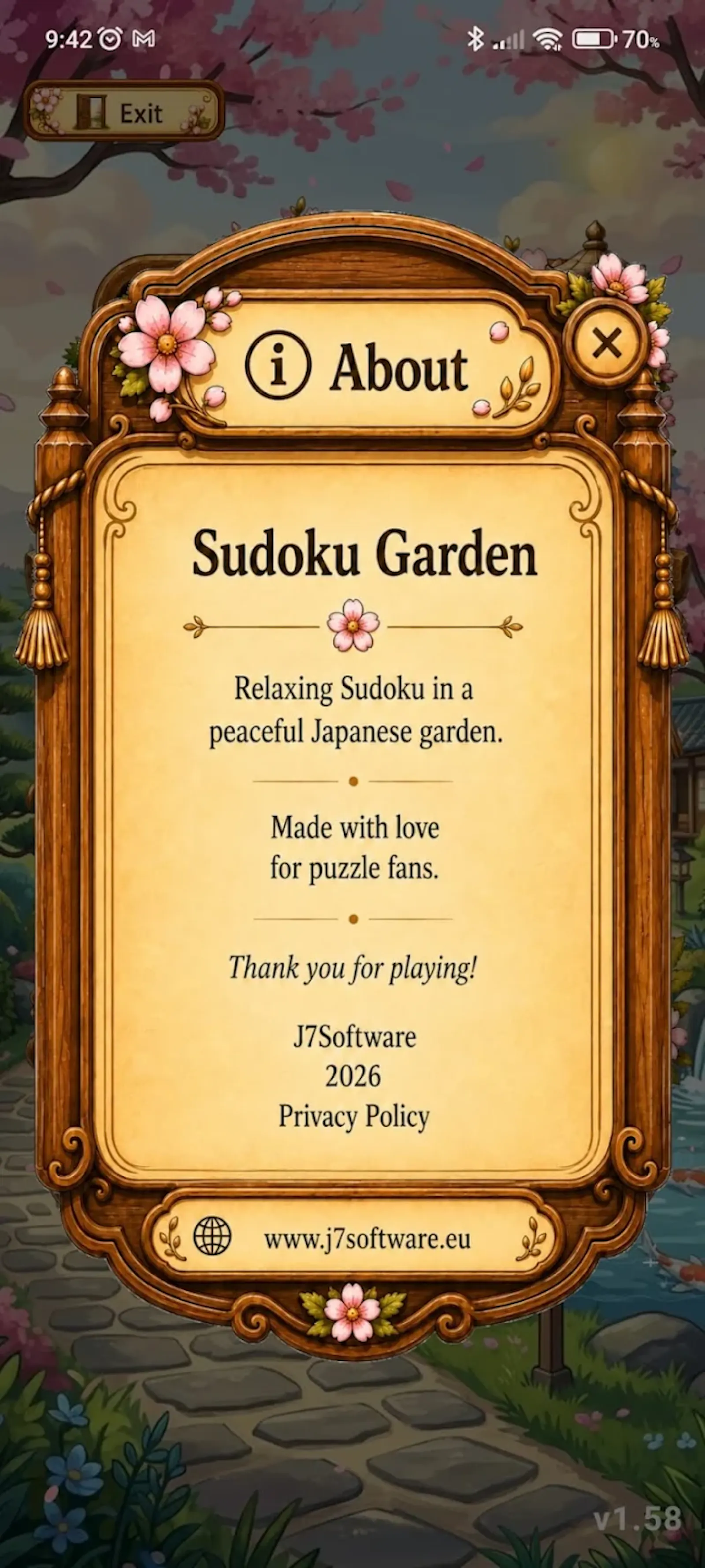 Sudoku Garden screenshot 3