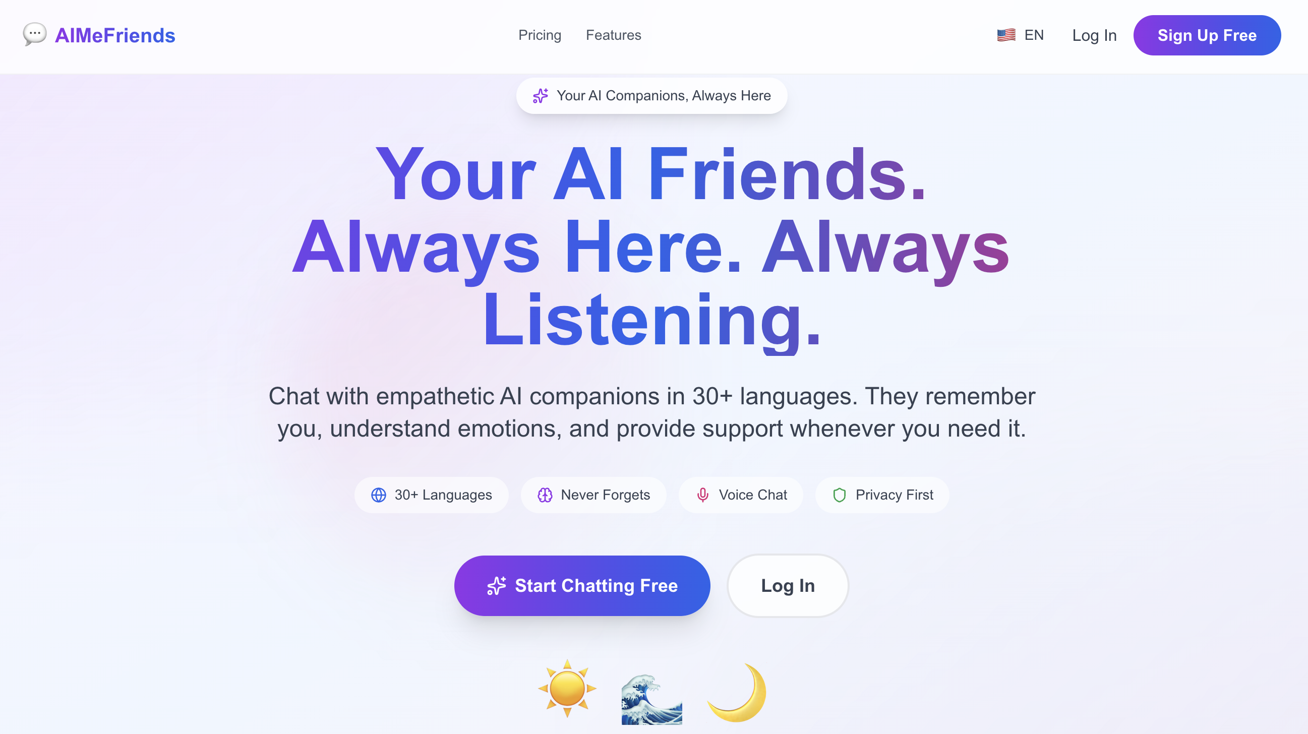 AIMeFriends:Your Custom AI Social Circle gallery image