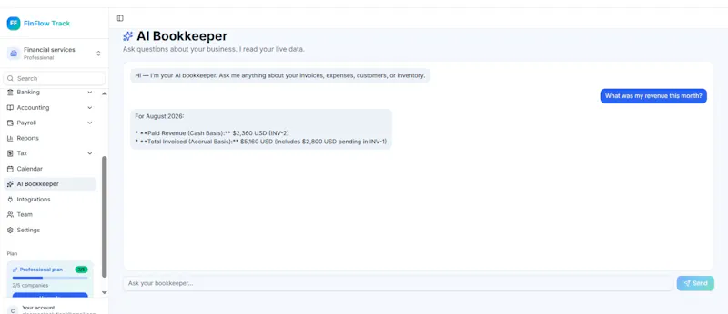 FinFlow Track screenshot 4