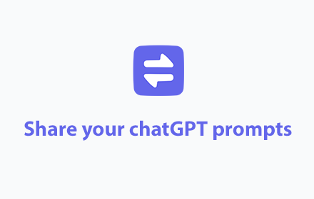 Eenvoudig delen chatgpt -prompts en antwoorden media 2