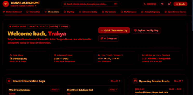 Trakya Astronomi  screenshot 2