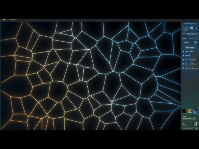 Prismatyx — Voronoi Visualizer for macOS gallery image