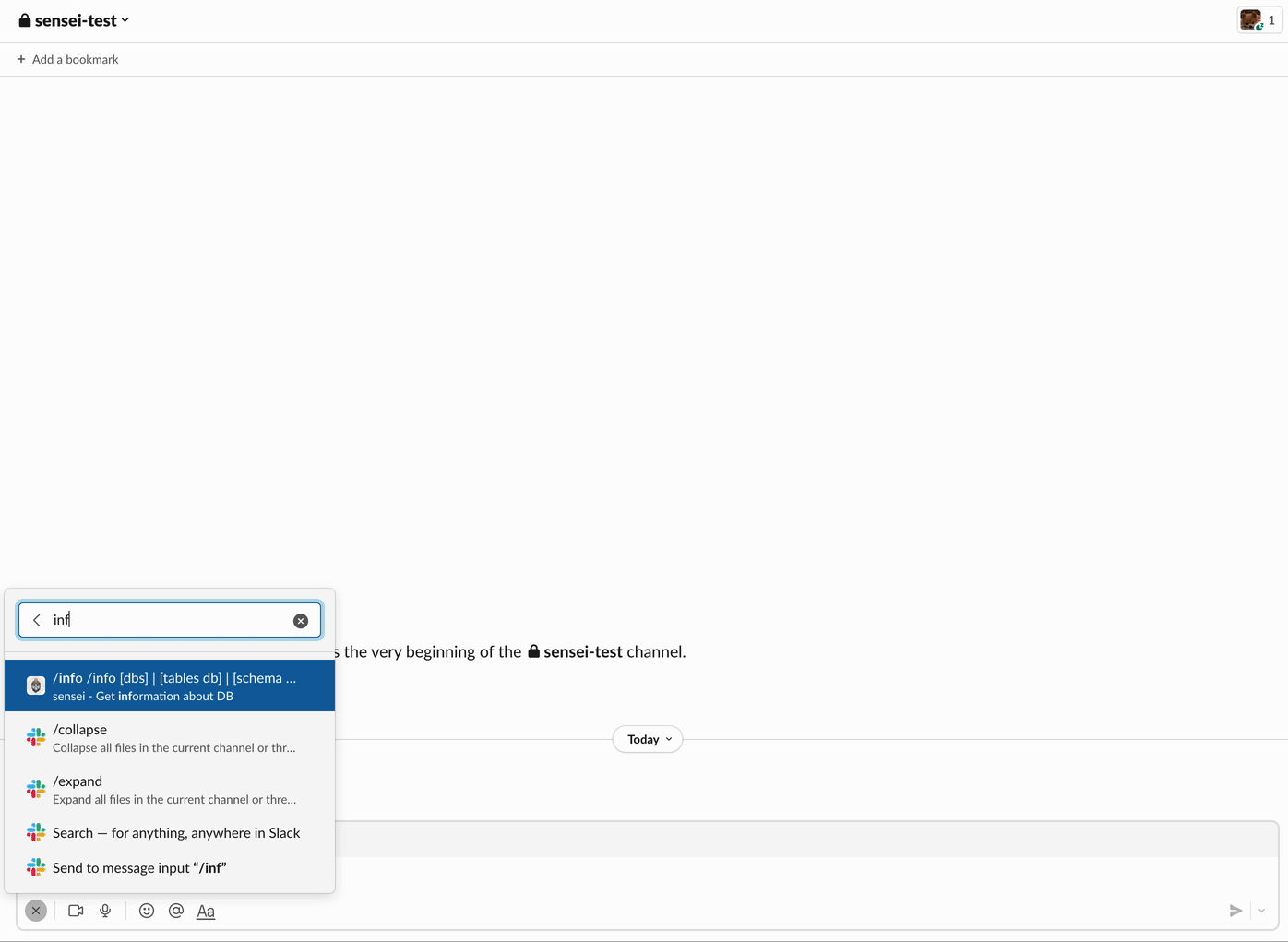 Dsensei - OSS Chatgpt Slack Bot para la pregunta de datos del idioma de la naturaleza media 2
