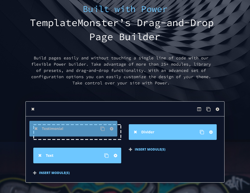 Modern Artist Personal Portfolio gallery image