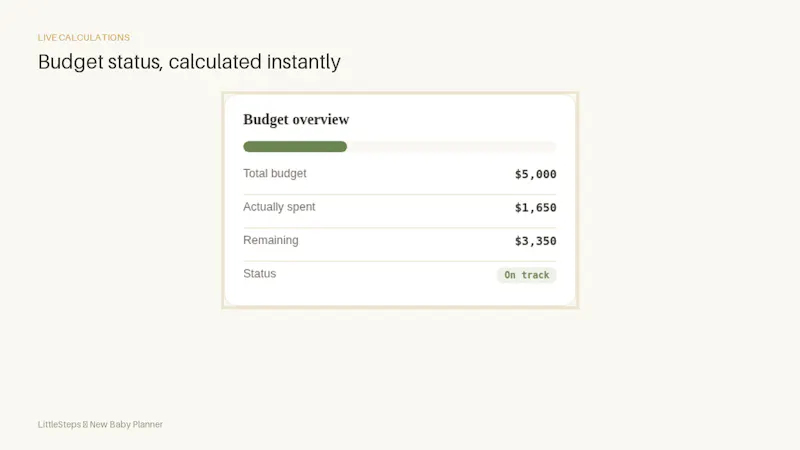 LittleSteps — New Baby Planner screenshot 5