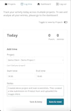 Time tracker gallery image