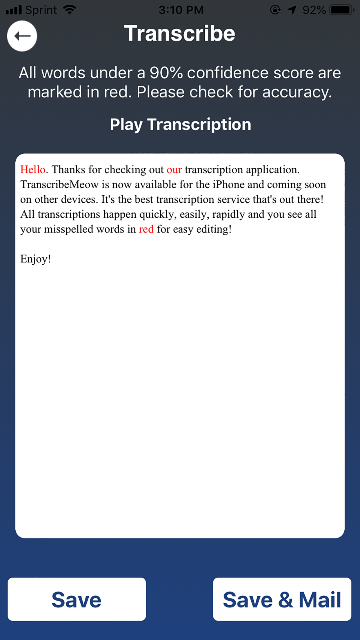 TranscribeMeow gallery image