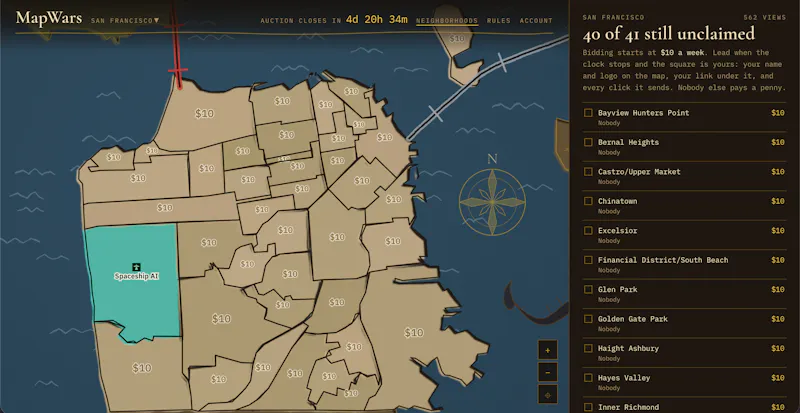 MapWars screenshot 2