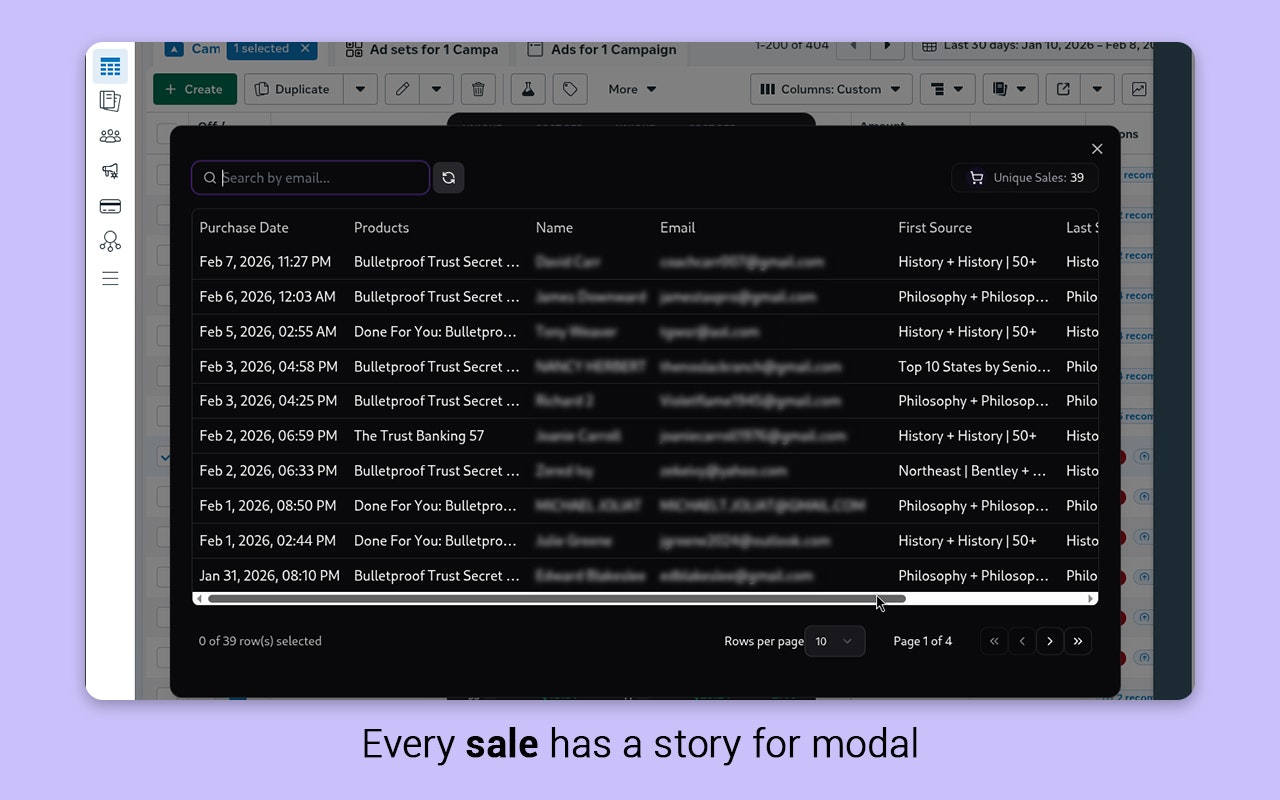 Roaspy - Screenshot 5 showing product features and functionality