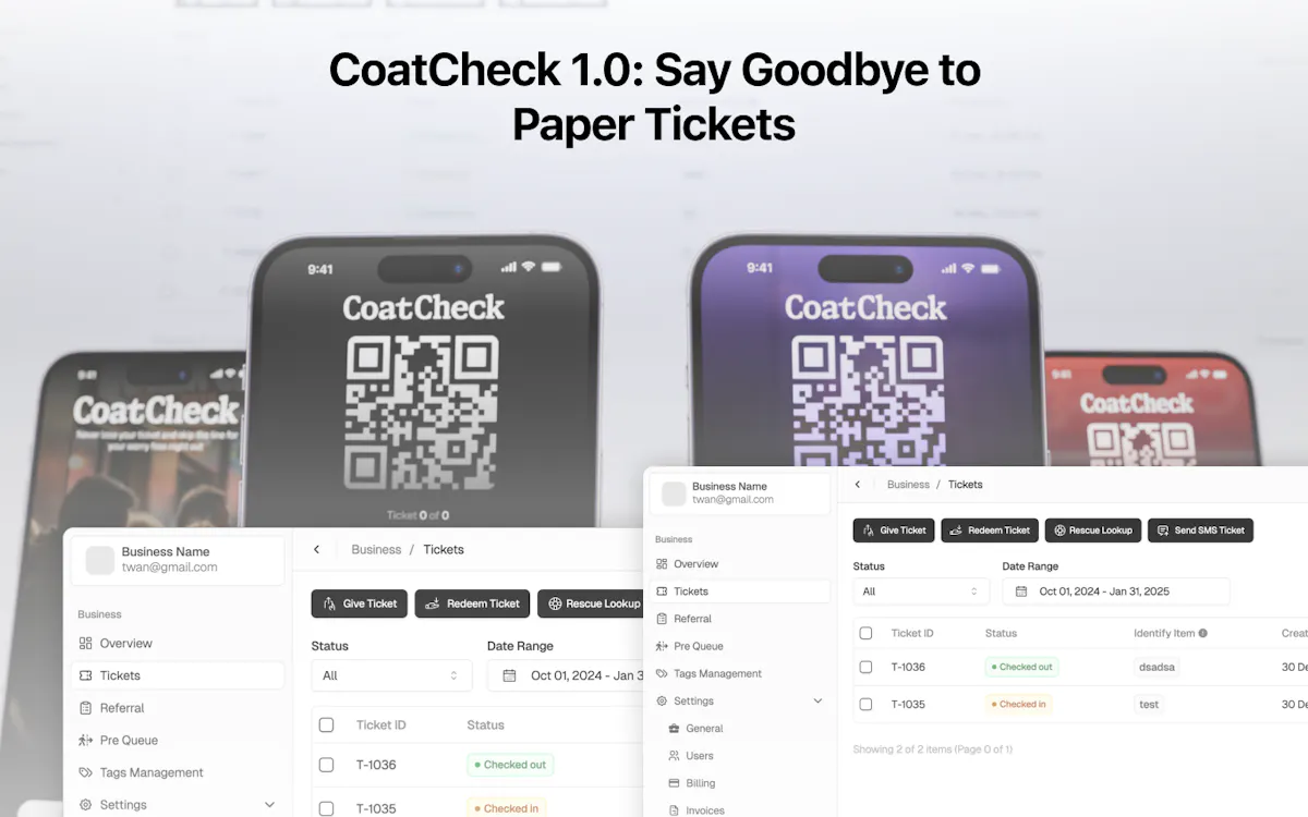 CoatCheck