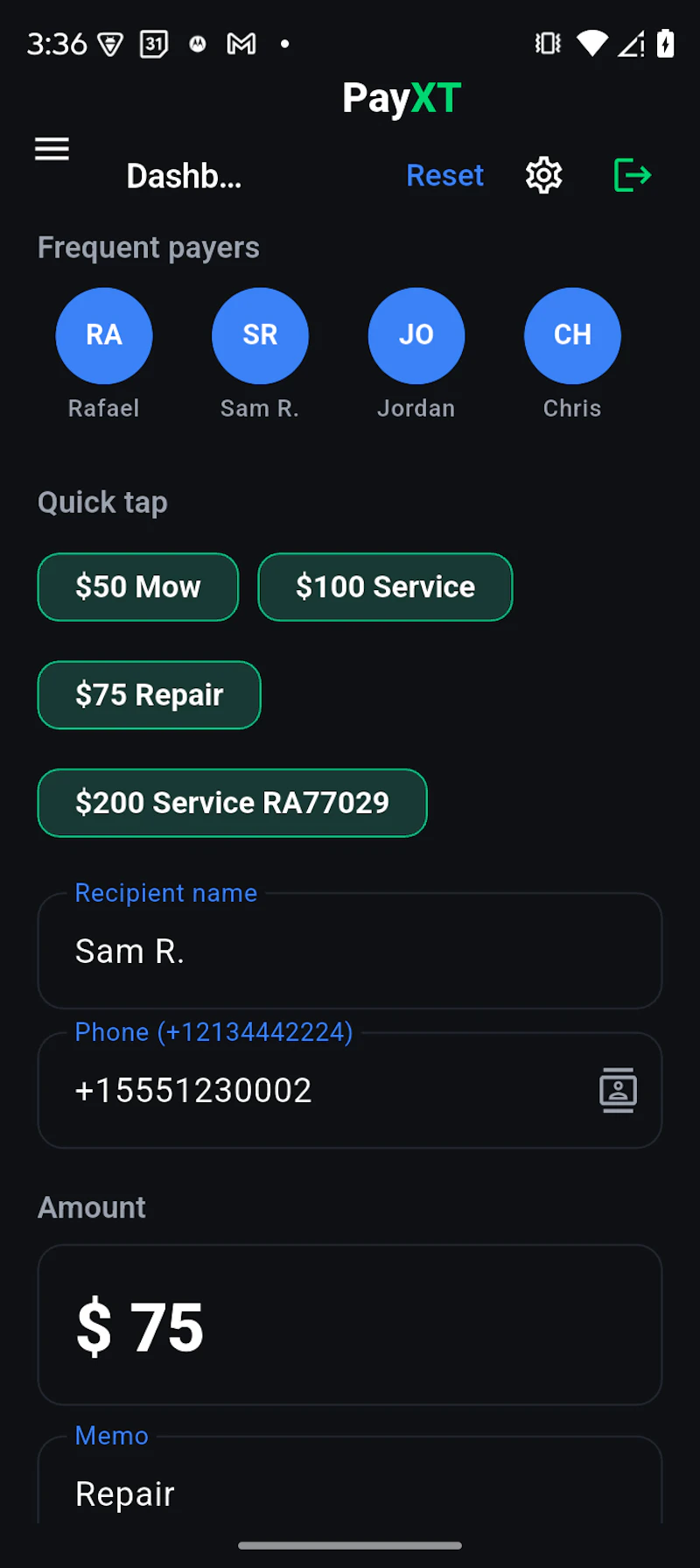 PayXT screenshot 13