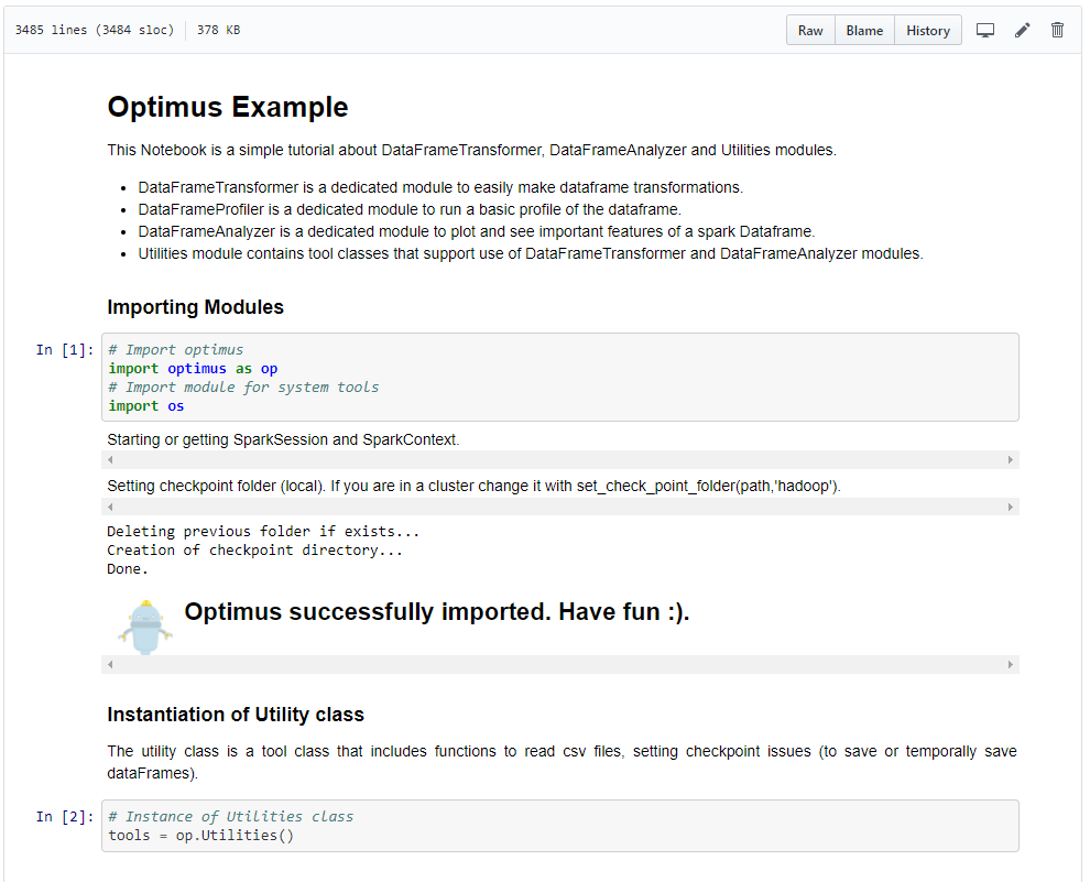 Optimus — product overview and interface preview