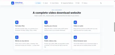 VideoDrop gallery image