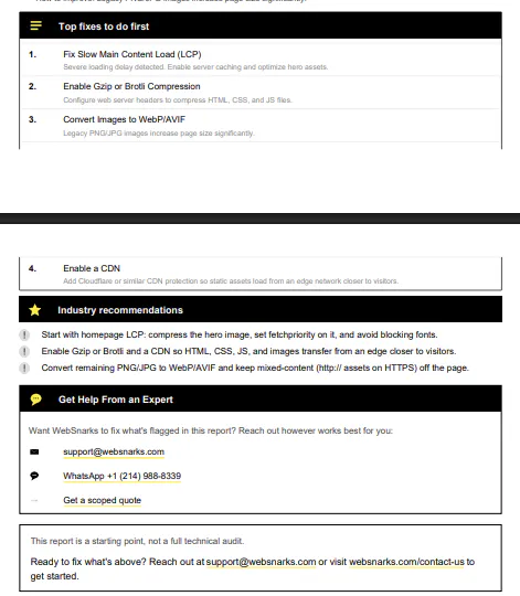 WebSnarks Speed & Mobile Checker gallery image