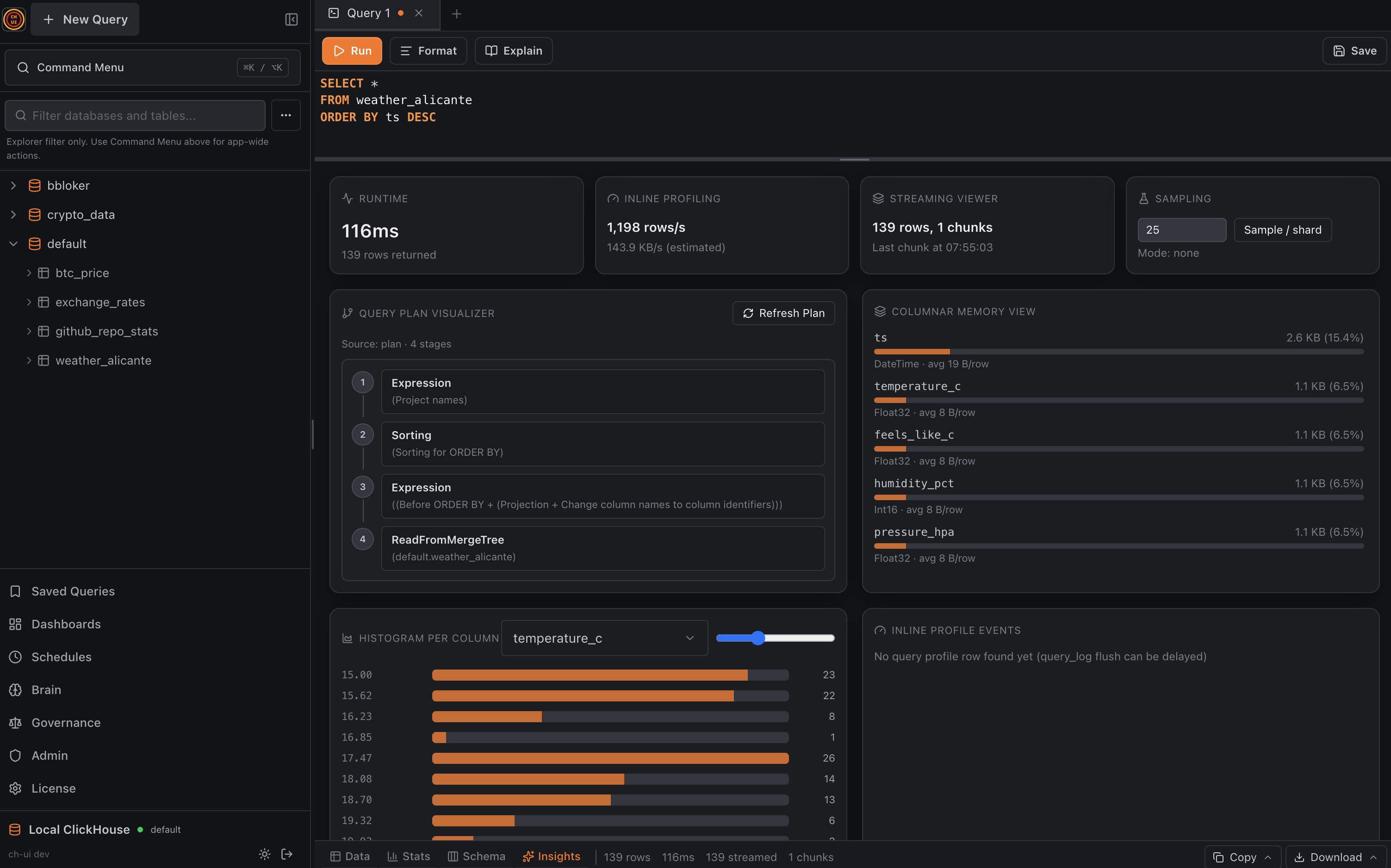 CH-UI - Data is better when we see it! - Screenshot 3 showing product features and functionality