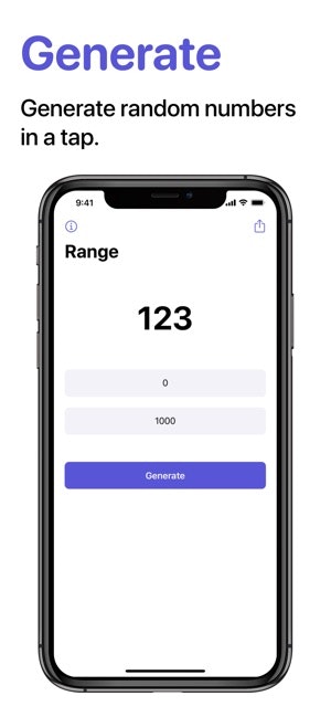 Range - Random Number Generator gallery image