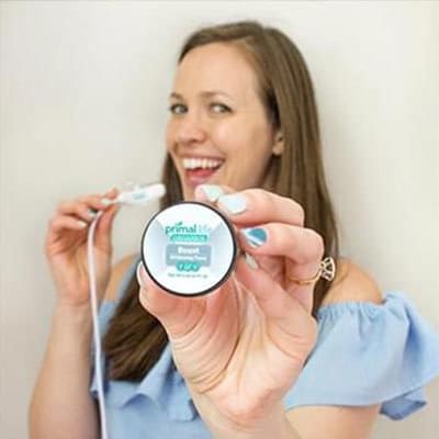 Primal Life Organics LED Denti sbiancanti - Sbiancamento dei denti, bocca sana media 3
