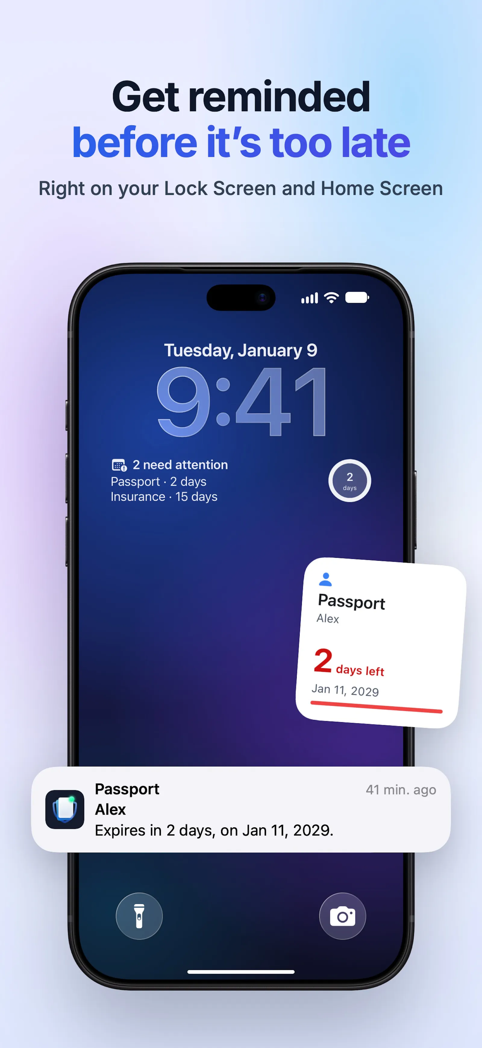 DocVault: Docs & Reminders screenshot 2