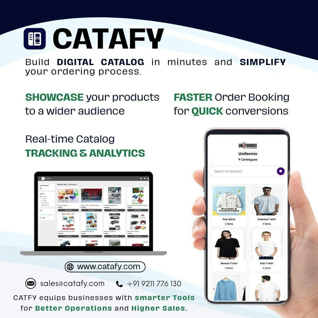 Catafy - Main product screenshot demonstrating key features and user interface