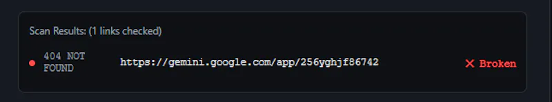 Broken Links Finder for Notion screenshot 3