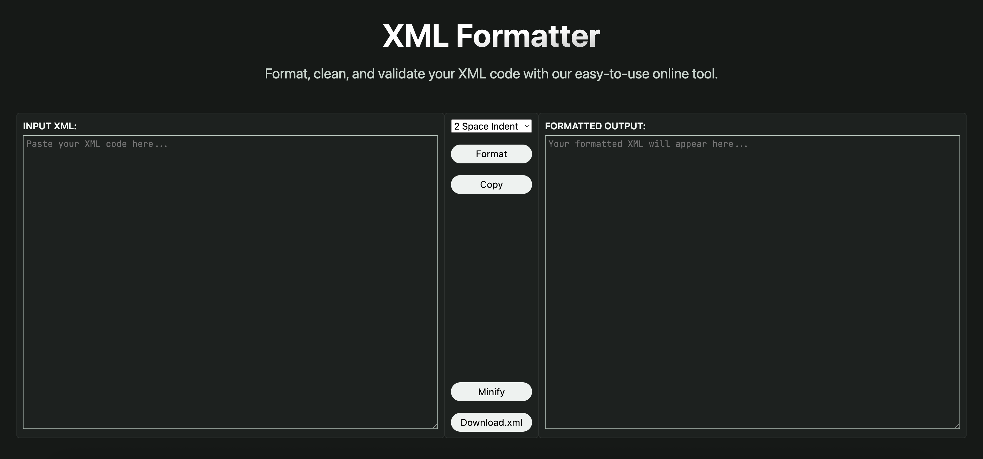 XML Formatter - Abbellire e convalidare il codice XML senza sforzo media 1