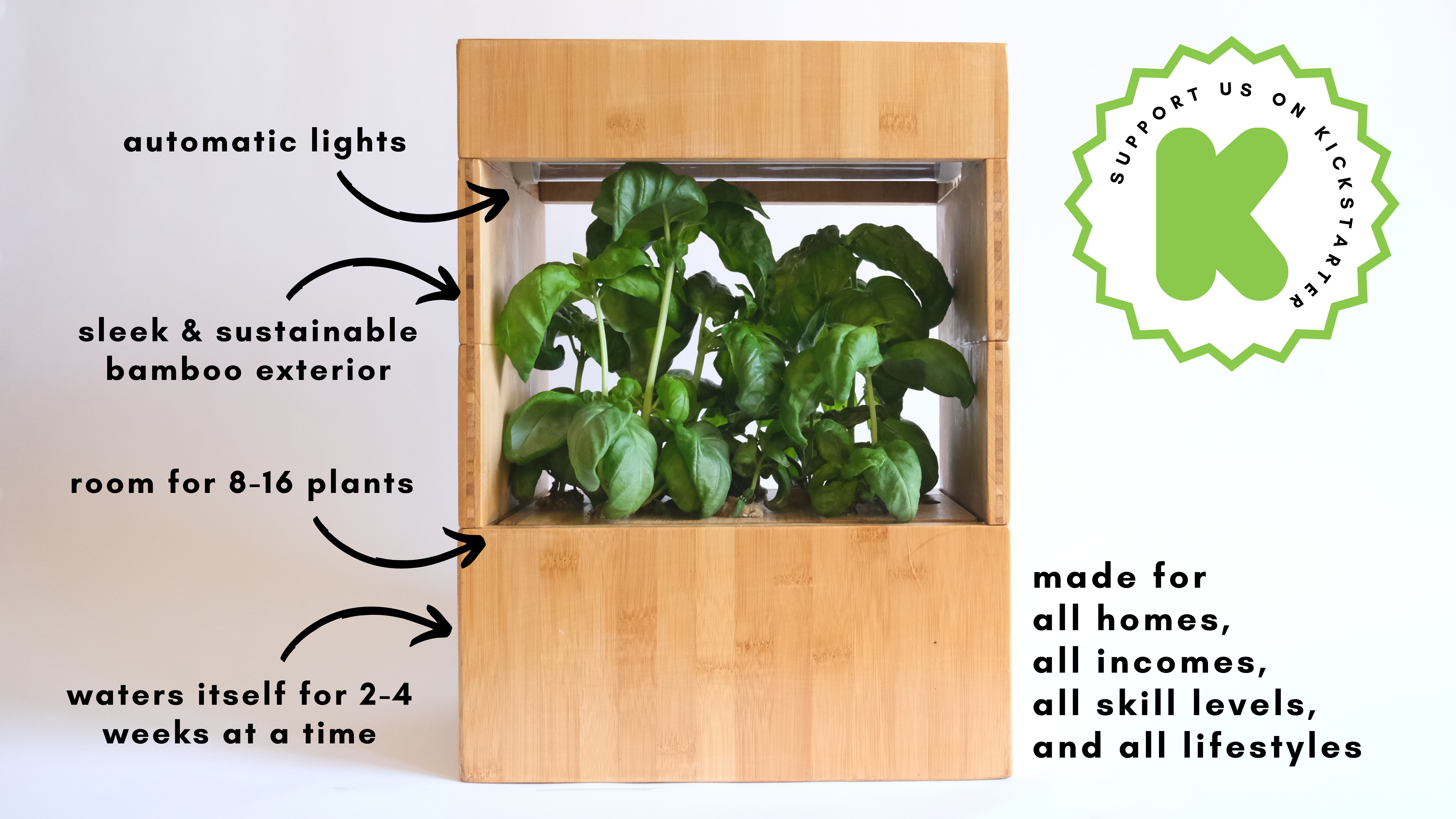 Güd Plant Box - Устойчивый, доступный и продуктивный внутренний сад медиа 3