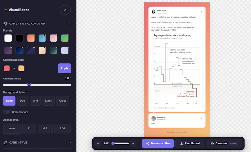 Thread second brain screenshot 4