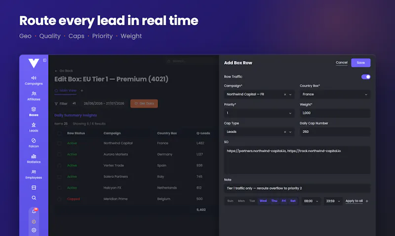 Trackbox screenshot 2