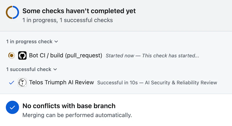 Triumph Security screenshot 3