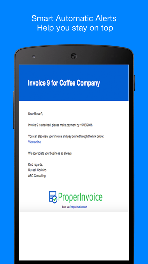 ProperInvoice gallery image