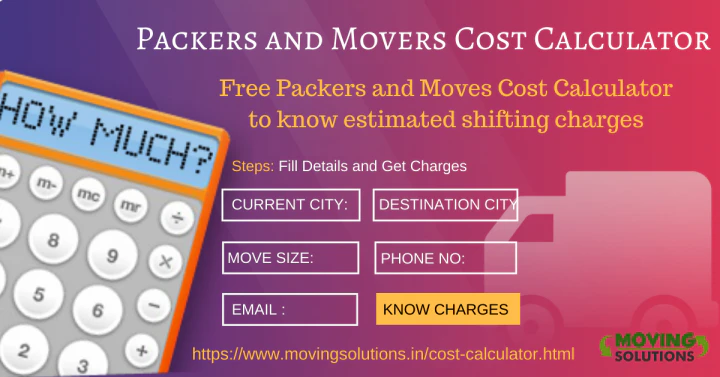 Packers and Movers Charges