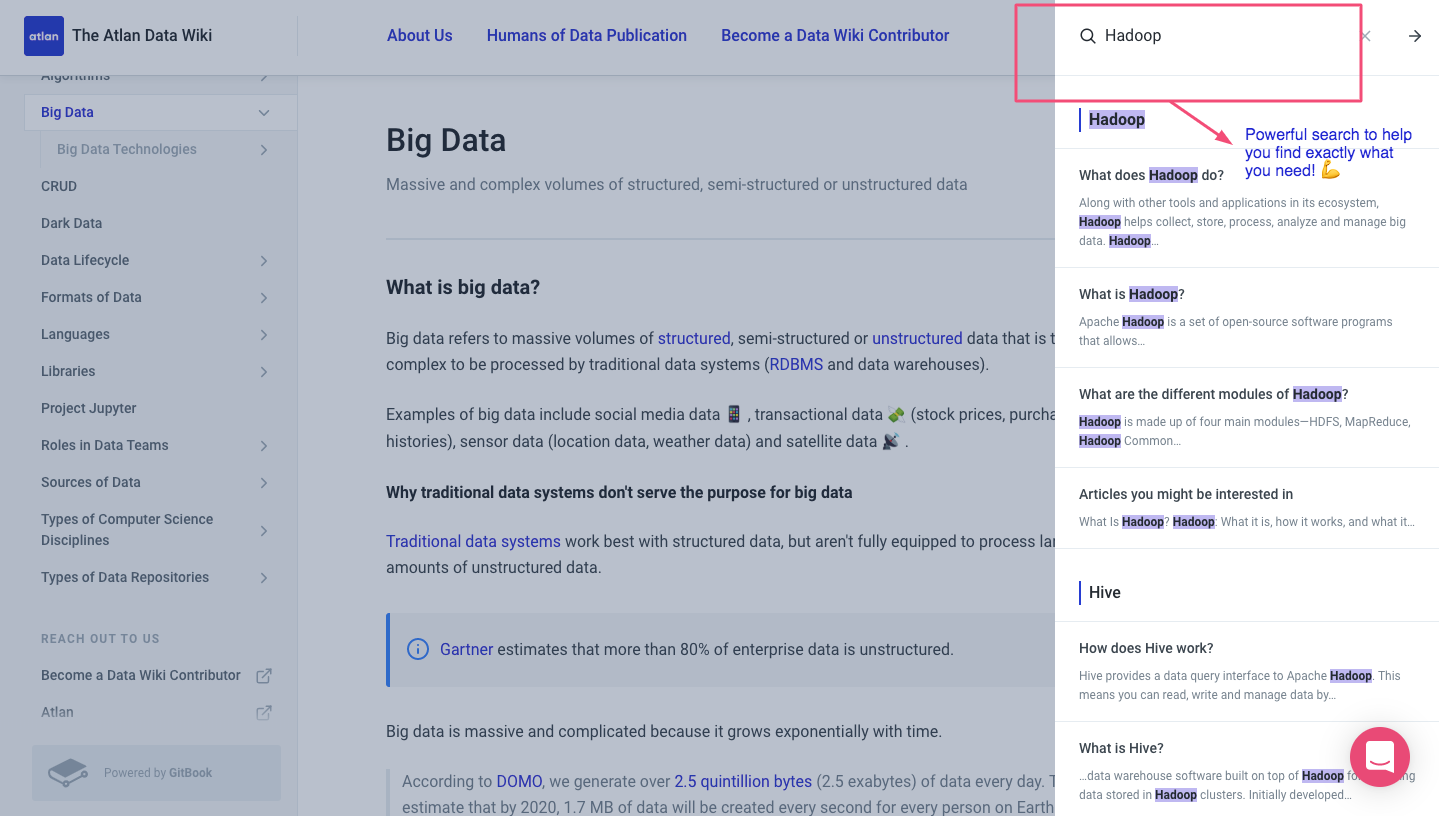 The Atlan Data Wiki gallery image