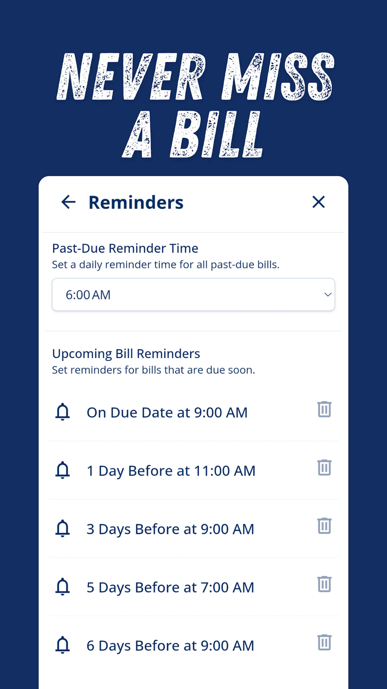 Flying Bills - BIll Reminder screenshot 7