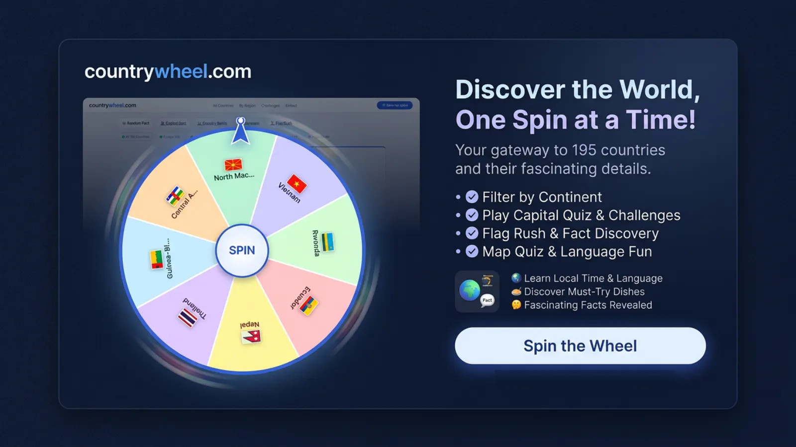 CountryWheel screenshot 1