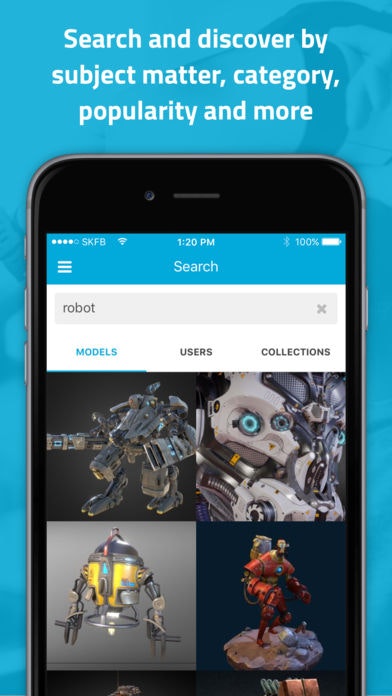 Sketchfab AR for iOS gallery image