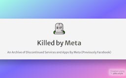 Killed by Meta media 1