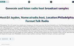 AIRadio.Host media 3