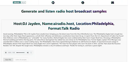 AIRadio.Host gallery image
