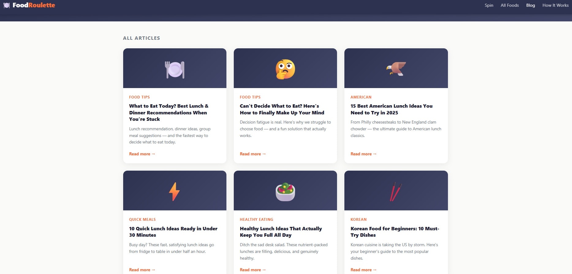 Food Roulette media 3