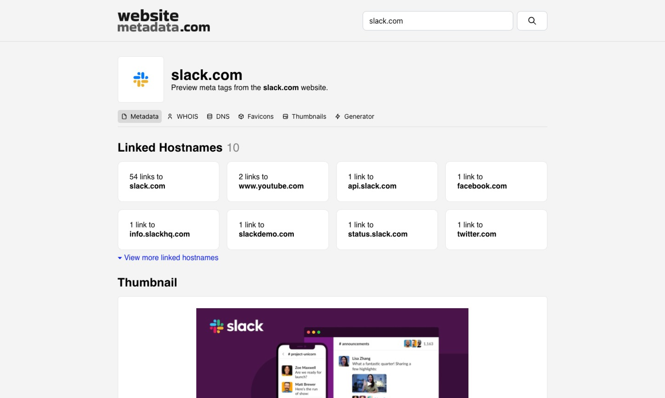 Website Metadata gallery image