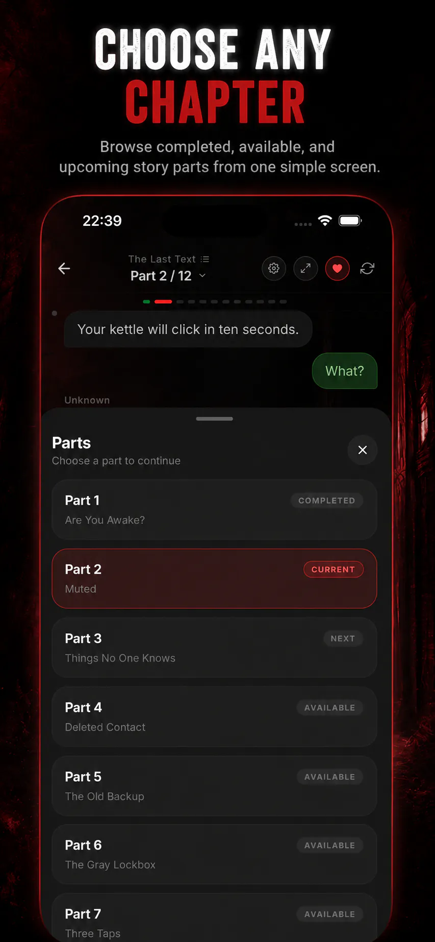 Horror Chat Stories gallery image