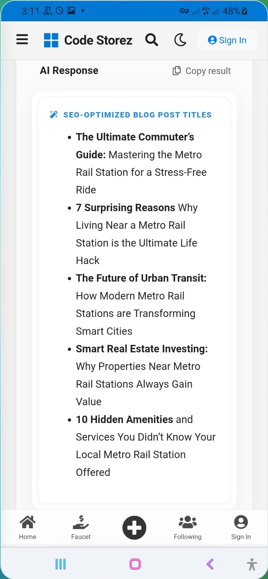 Blog Post Title Generator gallery image