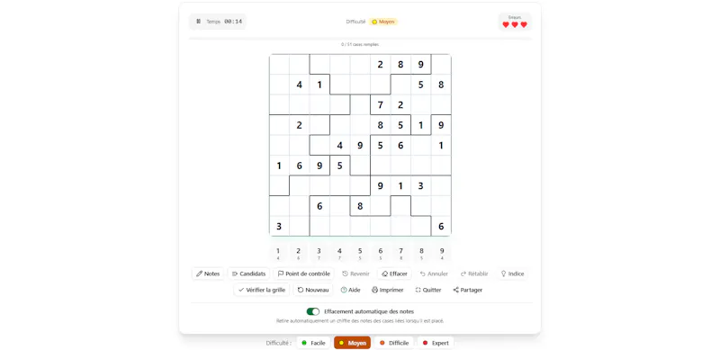 SudokuFR screenshot 6